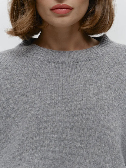 MAGLIONE OVERSIZE LAVORATO A MAGLIA