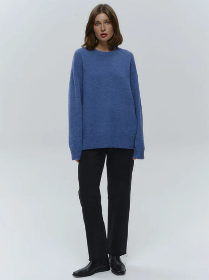 MAGLIONE OVERSIZE LAVORATO A MAGLIA