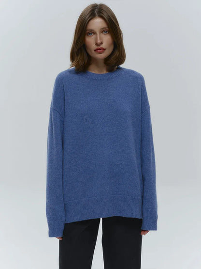 MAGLIONE OVERSIZE LAVORATO A MAGLIA