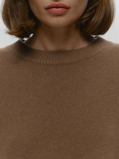 MAGLIONE OVERSIZE LAVORATO A MAGLIA